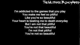 Papa Roach - Not That Beautiful {Lyrics on screen} HD