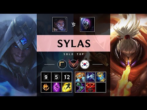 Sylas Top vs Jax: Killing spree - KR Grandmaster Patch 14.24