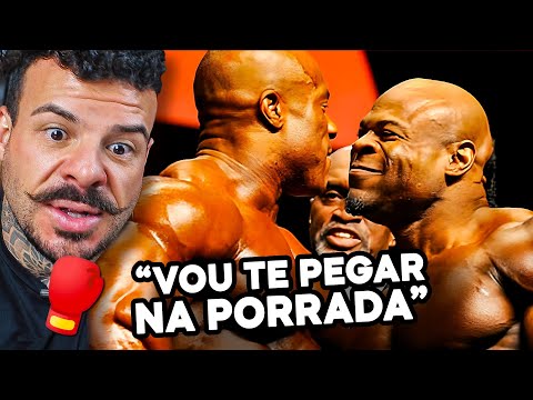 TRETA Em Cima Dos Palcos de Fisiculturismo -  Phil Heath Vs Kai Greene