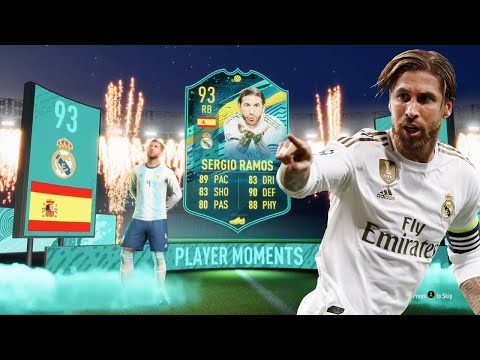93 RATED FLASHBACK MOMENTS RB SERGIO RAMOS SBC!!