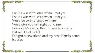 Craig Finn - New Friend Jesus Lyrics