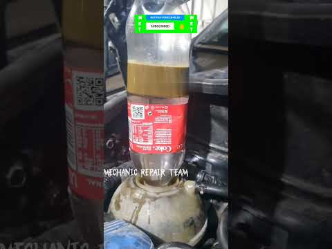 How to remove engine oil inside coolent?😃😳 #shorts