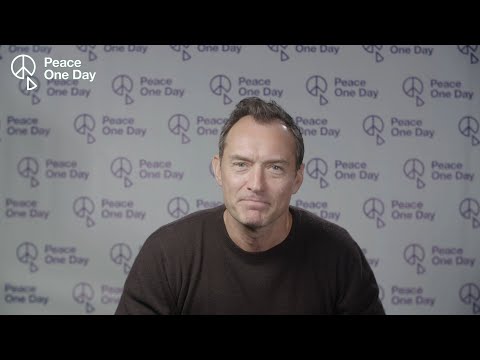 A statement from Peace One Day Ambassador Jude Law for the Peace One Day Broadcast.