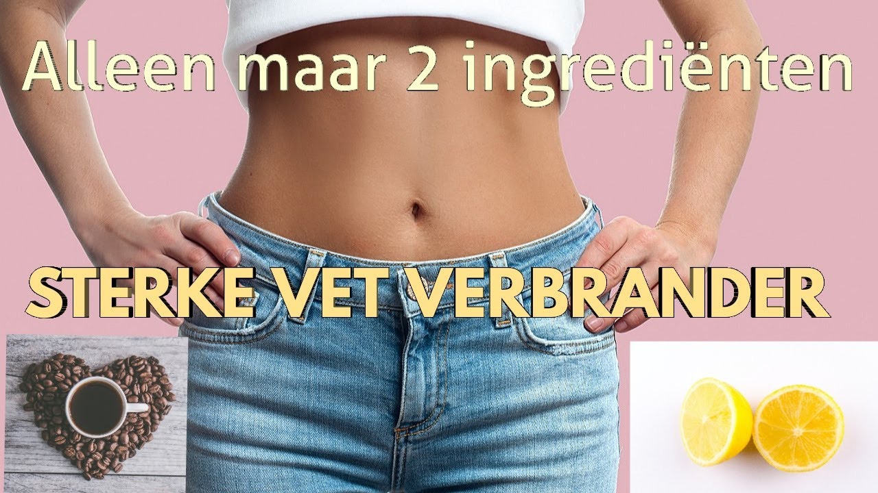 STERKSTE BUIKVETVERBRANDER | CM/INCH/GEWICHTSVERLIES DRANK | 2 INGREDIËNTEN VETVERBRANDENDE DRANK☕🍋