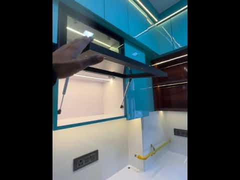 Acrylic Modular Kitchen