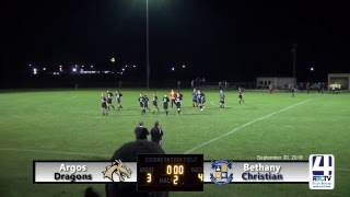 Argos Boys Soccer vs Bethany Christian