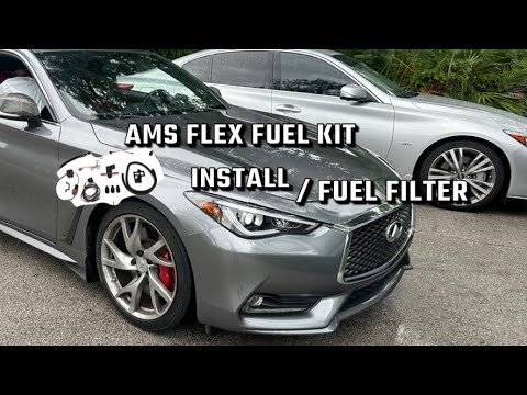 How to install AMS flex fuel kit on q50/q60