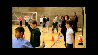 preview picture of video 'Hawick Badminton Festival 2013 - Part 1'