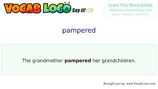 Video thumbnail for pampered