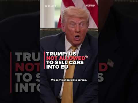 Trump remarks on EU's car industry