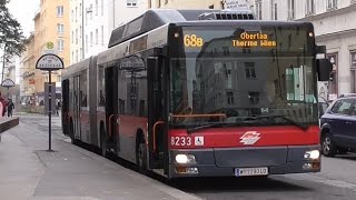 Autobus Wien - Linien 68A und 68B mit NG 243 M18