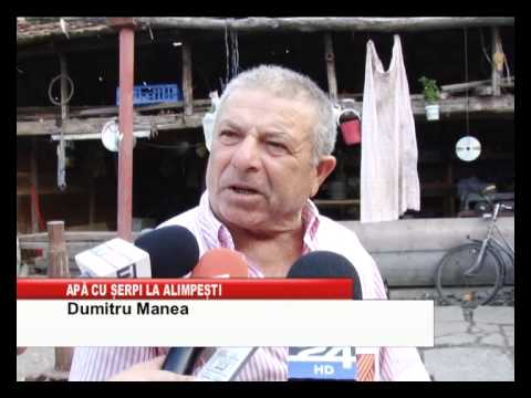 apa cu serpi la alimpesti