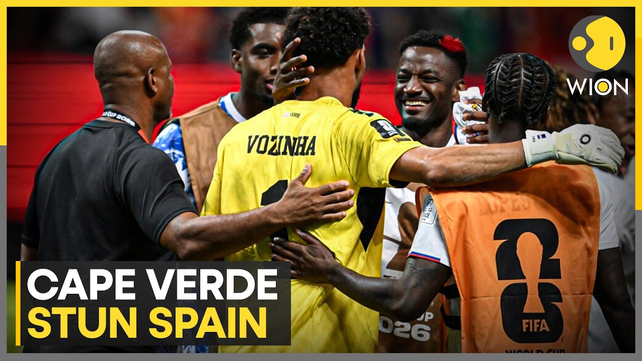 Cape Verde Hold Spain 0-0 in Historic World Cup Stunner | Praia Erupts in Celebration | WION