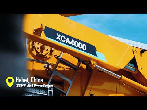 The 4,000-tonne telescopic crane