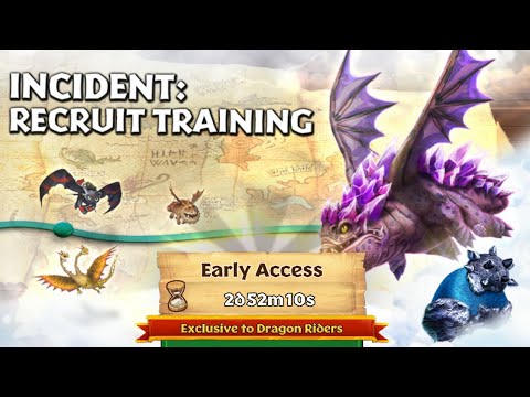 INCIDENT:RECRUIT TRAINING - New Gauntlet Event - Part 1 - Dragons:Rise of Berk