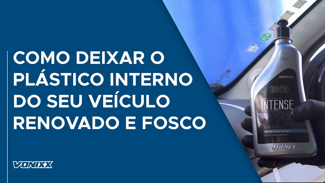 Como deixar o plástico interno do veículo renovado e fosco?