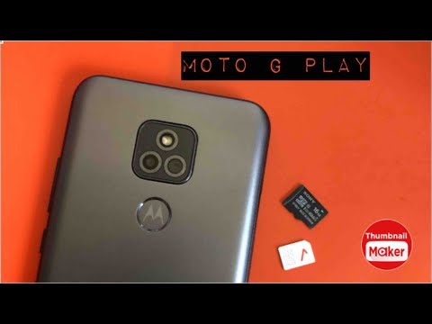 Motorola Moto G Play How to insert and remove Sim / Sd Card