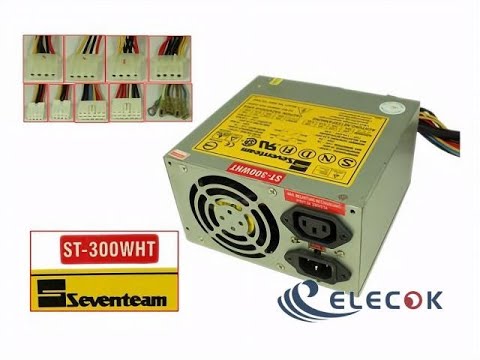 Seventeam ST-300WHT Server - Supply 300W  ST-300WHT Used