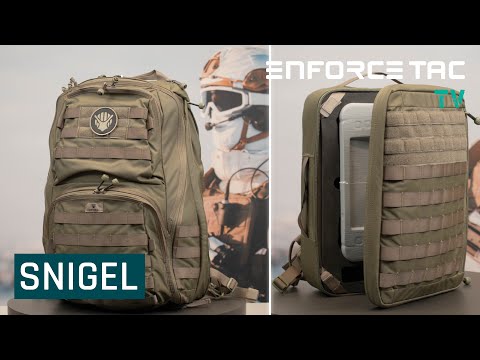 Enforce Tac 2025 - Snigel backpacks and plate carriers