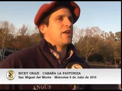 06-07-16 Nota Ricky Orazi - Cabaña La Pastoriza - San Miguel del Monte.