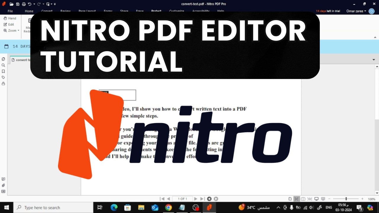 Nitro PDF Editor Tutorial | Complete Beginner’s Guide