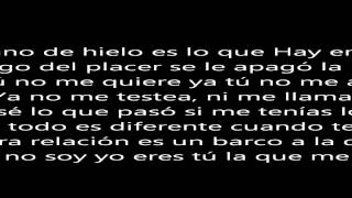 Se Acabó El Amor J Alvarez letra