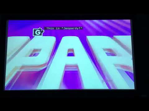 Jeopardy, intro - the day after Karen Farrell 😕 (1/8/20)