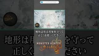 【MHWilds】地形の有効利用！ さっすが！【モンスターハンターワイルズ】