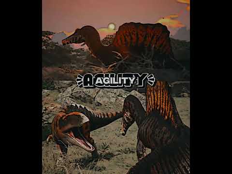 Spino vs Carcharodontosaurus #spinosaurus #fight #pathoftitans #carcharodontosaurus #dinosaur