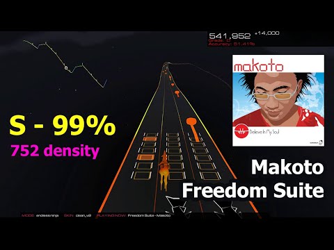 Audiosurf 2 | Makoto - Freedom Suite [Endless Ninja]