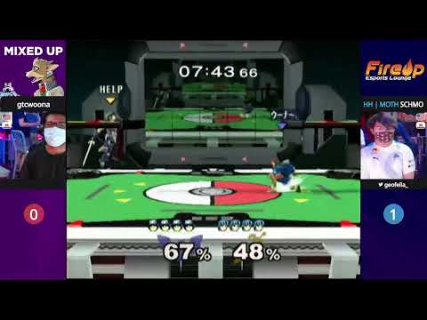 gtcwoona (Captain Falcon) vs SCHMO (Marth) - Mixed Up #1 Winners Round 1