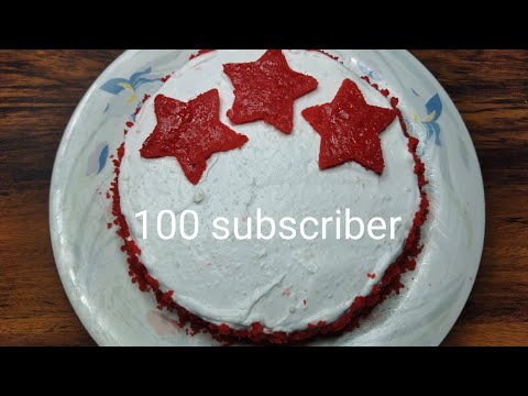 Celebration red velvet cake 🥳 with Naheed kitchen