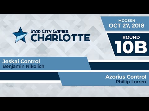 SCGCHAR: Round 10b - Benjamin Nikolich vs Phillip Lorren | Modern