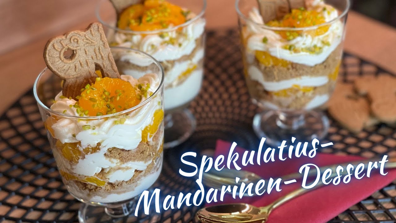 Spekulatius-Mandarinen-Quark-Creme - Einfache Rezepte Spekulatius-Mandarinen-Quark-Creme - Einfache Rezepte