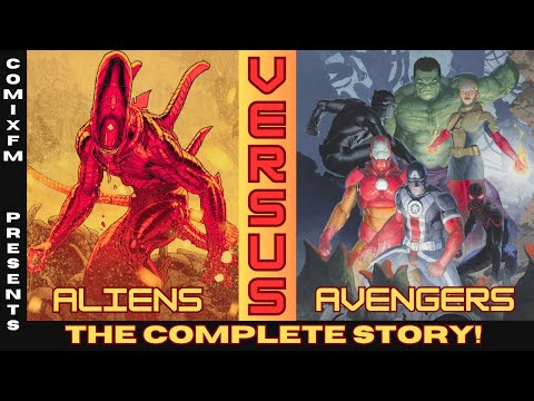 Aliens Vs Avengers: The Complete Story #comics #superhero #aliens #marvel #avengers