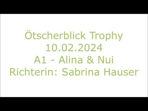 Agility Course by Sabrina Hauser - 10.02.2024 / Agility 1