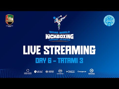 WAKO WORLD KICKBOXING CHAMPIONSHIP DAY 6 TATAMI 3