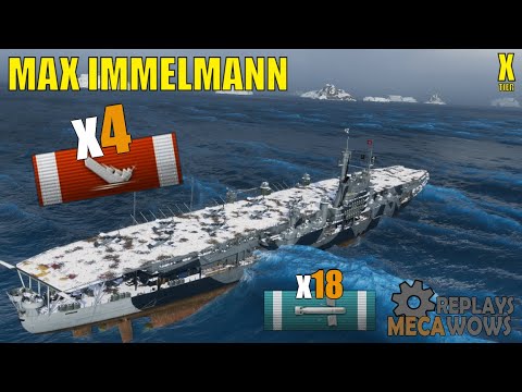 Max Immelmann 4 Kills & 137k Damage | World of Warships Gameplay
