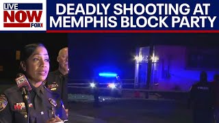 Orange Mound, Memphis mass shooting: 2 dead, several injured at block party | LiveNOW from FOX