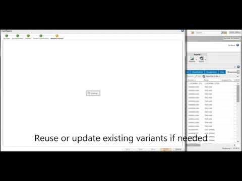 PDS Creo Configurator with PLM (Windchill) -  Create New Variants and Options in PLM