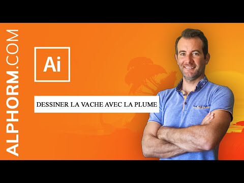 Formation Illustrator CC 2018 Ateliers créatifs | Dessiner la vache avec la plume