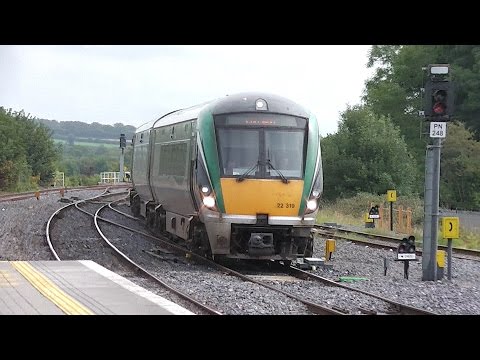 IE 22000 Class DMU Train number 22319 - Portarlington, Laois