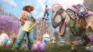 【ARK:Survival Ascended】【PVE 公式サーバー PC版】 part 147 アクロカントサウルス！