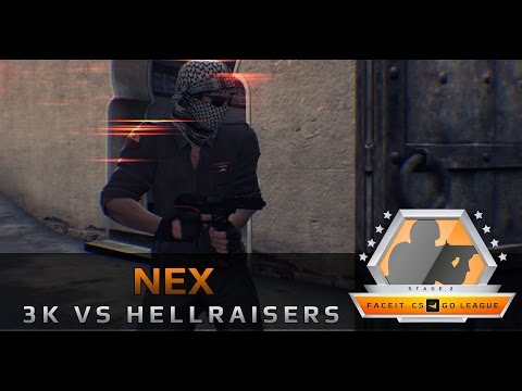 Mouz Nex 3K vs HellRaisers (FACEIT League 2015 Stage 2 EU Qualifier)