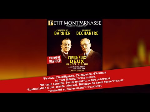 Bande-annonce L'UN DE NOUS DEUX - MANDEL/BLUM