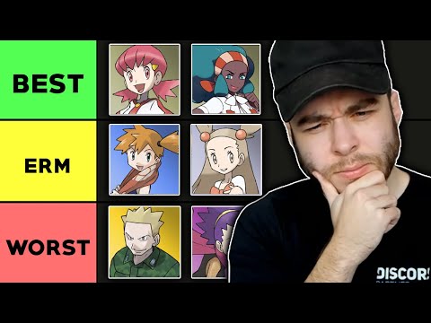 Ranking EVERY Pokemon Gym Leader From Hardest To Easiest