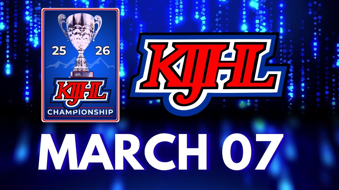 KIJHL Gameday - March 7/26