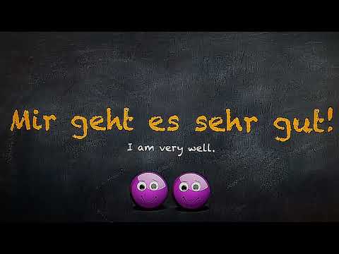 Simple Greetings in German احوال پرسی به زبان المانی