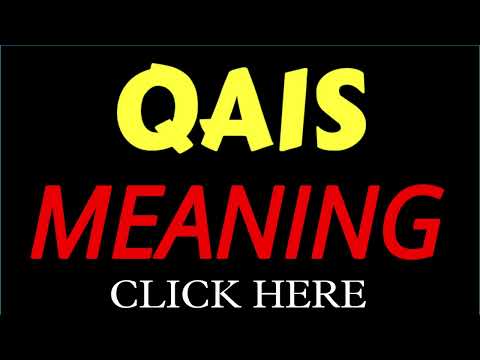 What does the name QAIS mean | QAIS meaning in english | Meaning of name QAIS