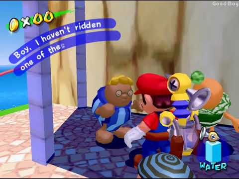 Super Mario Sunshine. Pt.28 "Roller Coaster Baloons"